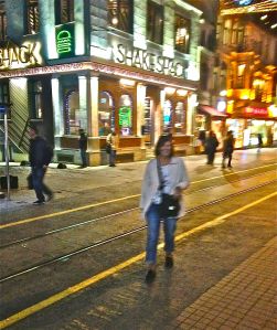 Didn't eat here since Shake Shack's in Abu Dhabi, but I "may" have screamed when I saw it.