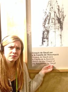 Typical "Berg Girl at a museum" expression